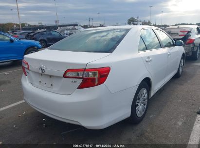 Lot #2992824288 2014 TOYOTA CAMRY LE