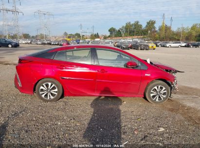 Lot #2992817317 2017 TOYOTA PRIUS PRIME ADVANCED