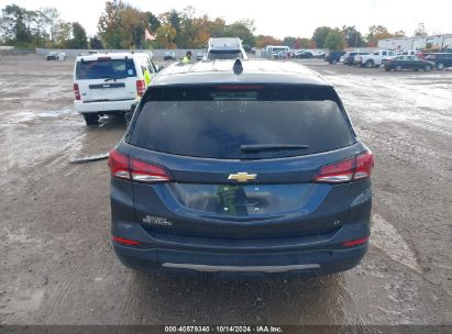 Lot #2995299342 2022 CHEVROLET EQUINOX FWD LT