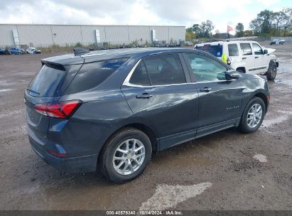 Lot #2995299342 2022 CHEVROLET EQUINOX FWD LT