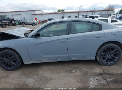 Lot #2996533576 2021 DODGE CHARGER SXT AWD