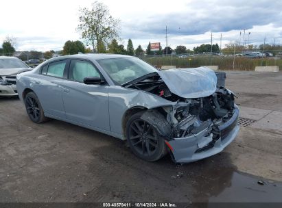 Lot #2996533576 2021 DODGE CHARGER SXT AWD