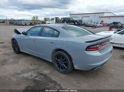 Lot #2996533576 2021 DODGE CHARGER SXT AWD