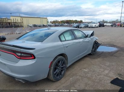 Lot #2996533576 2021 DODGE CHARGER SXT AWD