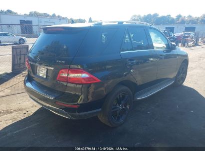 Lot #3042571531 2014 MERCEDES-BENZ ML 350 4MATIC