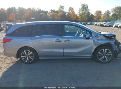 Lot #2995299329 2022 HONDA ODYSSEY TOURING