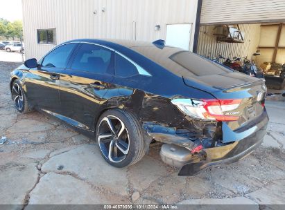 Lot #2992824263 2020 HONDA ACCORD SPORT