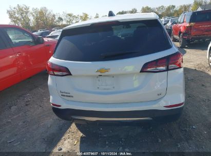 Lot #2995299323 2022 CHEVROLET EQUINOX FWD LT