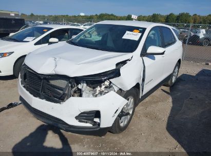 Lot #2995299323 2022 CHEVROLET EQUINOX FWD LT