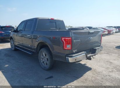 Lot #3049471599 2015 FORD F-150 XLT