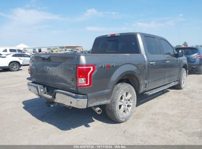 Lot #3049471599 2015 FORD F-150 XLT