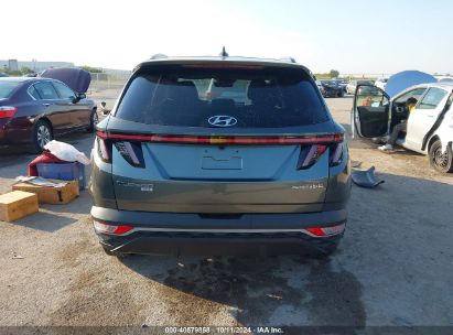 Lot #3053064307 2022 HYUNDAI TUCSON HYBRID BLUE