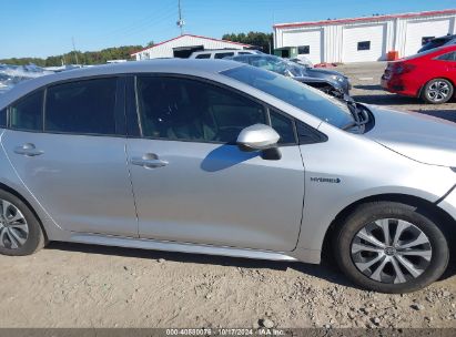 Lot #3035076239 2020 TOYOTA COROLLA HYBRID LE