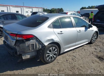 Lot #3035076239 2020 TOYOTA COROLLA HYBRID LE