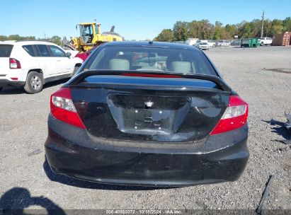 Lot #2992824233 2012 HONDA CIVIC EX-L