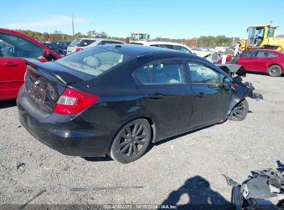 Lot #2992824233 2012 HONDA CIVIC EX-L