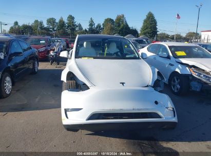 Lot #2992824232 2023 TESLA MODEL Y AWD/LONG RANGE DUAL MOTOR ALL-WHEEL DRIVE