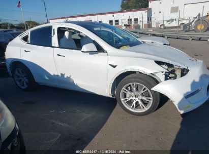 Lot #2992824232 2023 TESLA MODEL Y AWD/LONG RANGE DUAL MOTOR ALL-WHEEL DRIVE