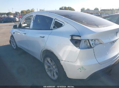 Lot #2992824232 2023 TESLA MODEL Y AWD/LONG RANGE DUAL MOTOR ALL-WHEEL DRIVE