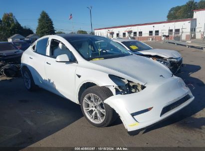 Lot #2992824232 2023 TESLA MODEL Y AWD/LONG RANGE DUAL MOTOR ALL-WHEEL DRIVE