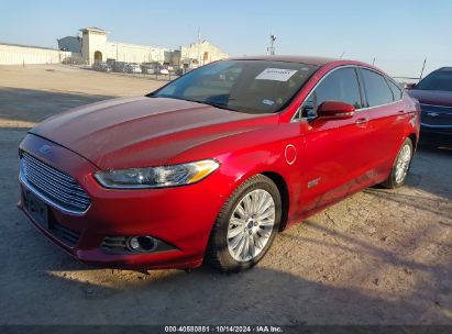 Lot #2985458315 2016 FORD FUSION ENERGI SE LUXURY