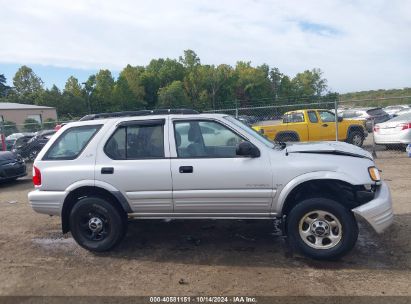 Lot #2992824191 2000 ISUZU RODEO LS/LSE/S