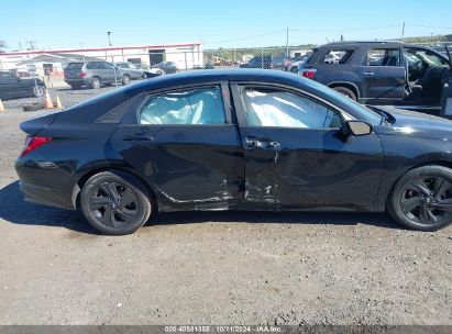 Lot #2992824182 2021 HYUNDAI ELANTRA SEL