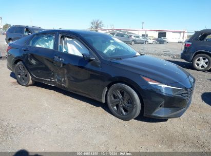 Lot #2992824182 2021 HYUNDAI ELANTRA SEL