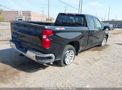 Lot #2996533550 2021 CHEVROLET SILVERADO 1500 4WD DOUBLE CAB STANDARD BED LT WITH 2FL