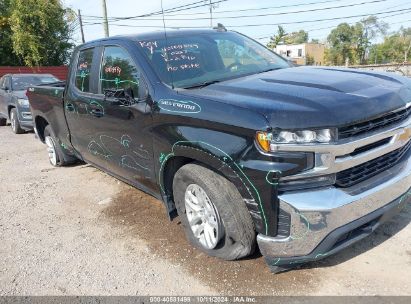 Lot #2996533550 2021 CHEVROLET SILVERADO 1500 4WD DOUBLE CAB STANDARD BED LT WITH 2FL