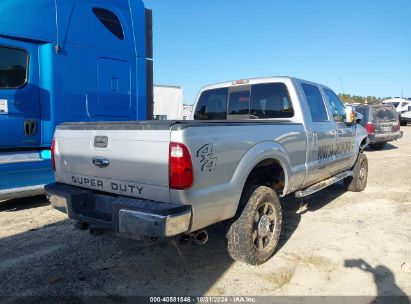 Lot #3026758523 2015 FORD F-350 LARIAT