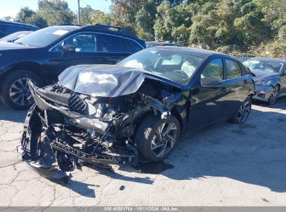 Lot #2990349245 2024 HYUNDAI ELANTRA HYBRID LIMITED