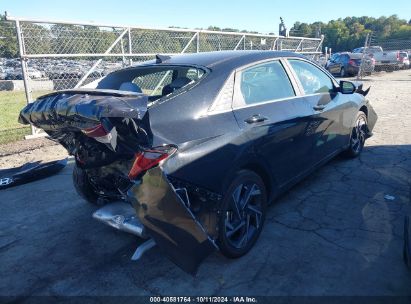 Lot #2990349245 2024 HYUNDAI ELANTRA HYBRID LIMITED