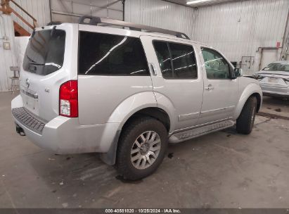 Lot #3035086002 2012 NISSAN PATHFINDER LE