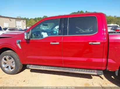 Lot #2992824150 2023 FORD F-150 LARIAT