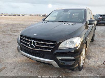 Lot #2992824153 2012 MERCEDES-BENZ ML 350 4MATIC