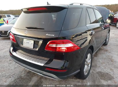 Lot #2992824153 2012 MERCEDES-BENZ ML 350 4MATIC