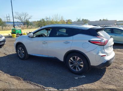 Lot #2995299594 2018 NISSAN MURANO SL