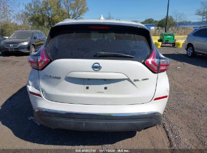 Lot #2995299594 2018 NISSAN MURANO SL