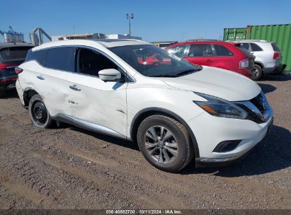 Lot #2995299594 2018 NISSAN MURANO SL