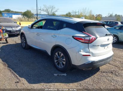 Lot #2995299594 2018 NISSAN MURANO SL