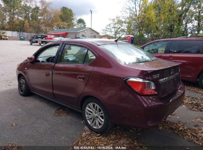 Lot #2995299584 2021 MITSUBISHI MIRAGE G4 CARBONITE EDITION/ES/LE