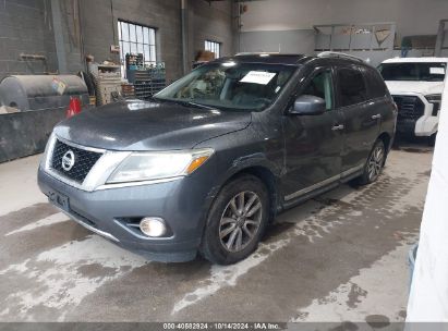 Lot #3035076212 2014 NISSAN PATHFINDER SL