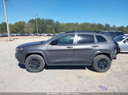 Lot #2992824134 2022 JEEP CHEROKEE TRAILHAWK 4X4