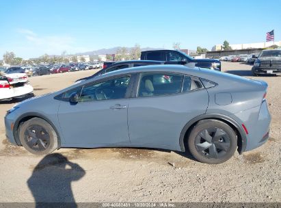 Lot #2992833015 2024 TOYOTA PRIUS LE