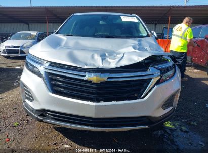 Lot #3037548543 2022 CHEVROLET EQUINOX FWD LT