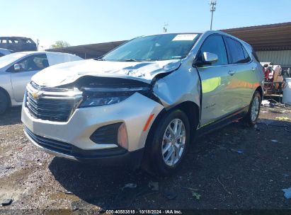 Lot #3037548543 2022 CHEVROLET EQUINOX FWD LT