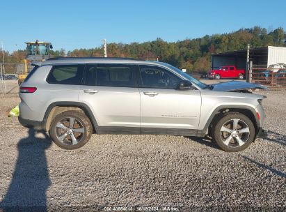 Lot #2995299564 2021 JEEP GRAND CHEROKEE L LIMITED 4X4