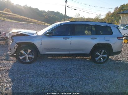 Lot #2995299564 2021 JEEP GRAND CHEROKEE L LIMITED 4X4