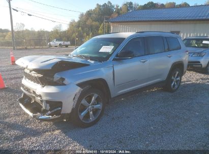 Lot #2995299564 2021 JEEP GRAND CHEROKEE L LIMITED 4X4